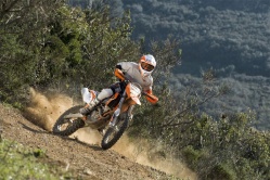Les enduro KTM 2016 EXC en concessions
