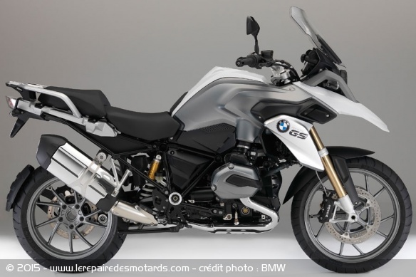 BMW R1200GS Light White