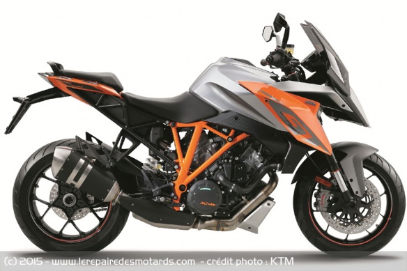ABS en virage, suspensions semi-actives, modes de conduite... la Super Duke GT fait le plein d'assistances