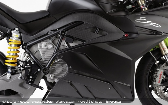 Moteur électrique Energica Ego de 195 Nm