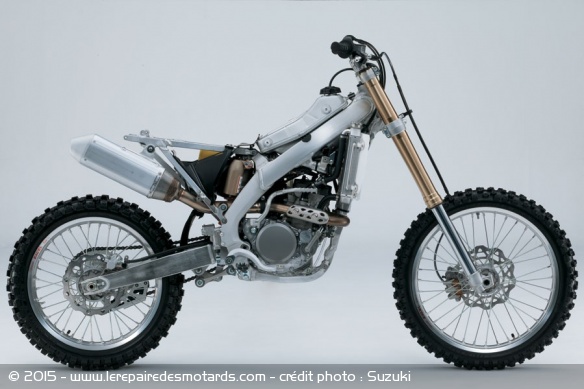 La Suzuki RM-Z 250 se met à nu