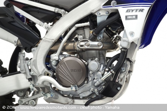Le monocylindre de l'YZ250F