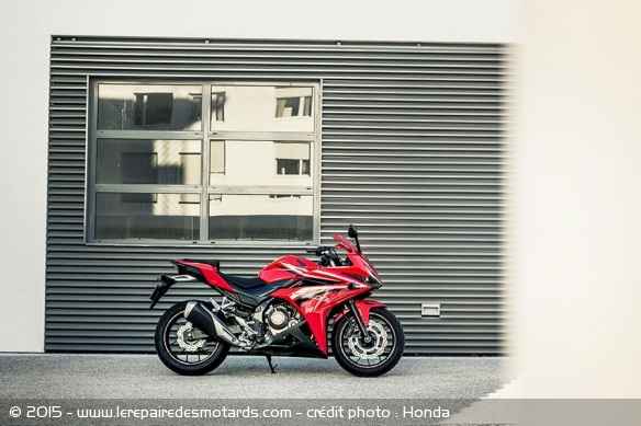 Profil de la Honda CBR500R 2016