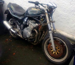 Le Bandit 600 d'origine n'était pas au meilleur de sa forme - crédit photo : Stevie Mings