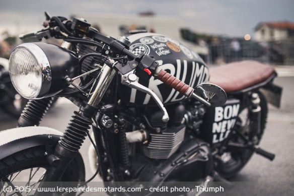 Café Racer sur base de Bonneville