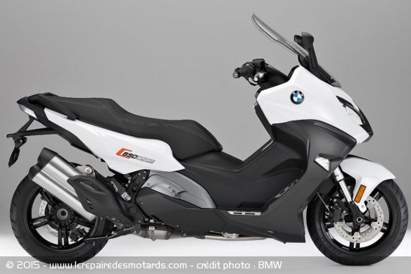 BMW C 650 Sport blanc