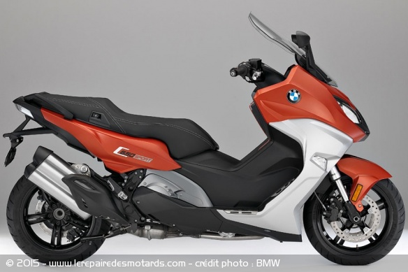 BMW C 650 Sport orange