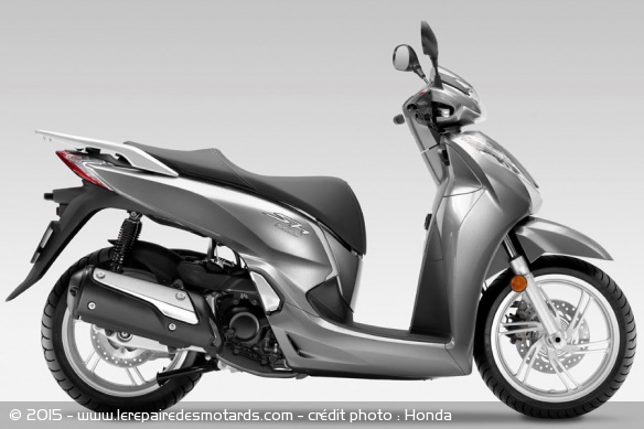 Scooter Honda SH300i gris