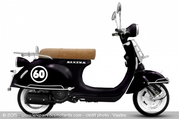 Le Sixtys est disponible en 50 et 125 cm3