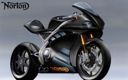 Une sportive Norton en préparation