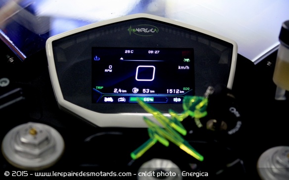 Compteur LCD Moto électrique Energica Ego