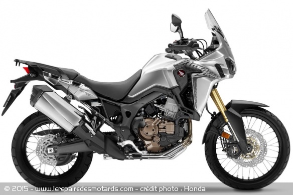Trail Honda CRF1000L Africa Twin gris