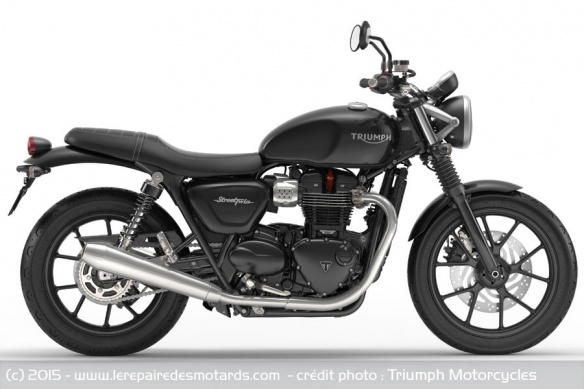 Triumph Street Twin Jet Black