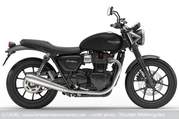 Triumph Street Twin Matt Black