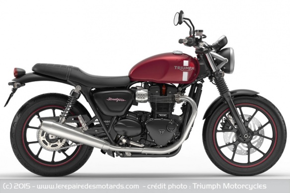 Triumph Street Twin Cranberry Red