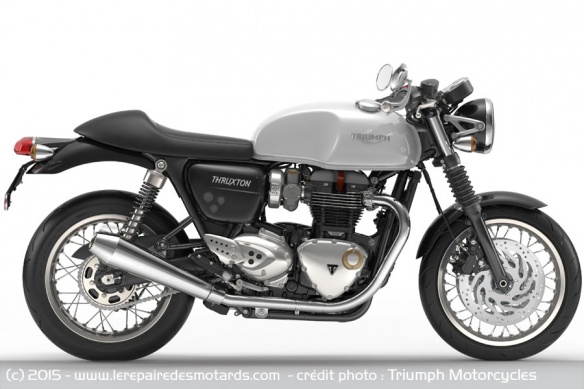 Triumph Thruxton Pure White Triumph Thruxton Pure White