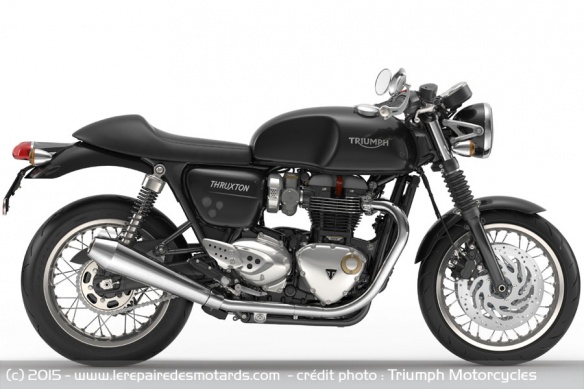 Triumph Thruxton Jet Black Triumph Thruxton Jet Black