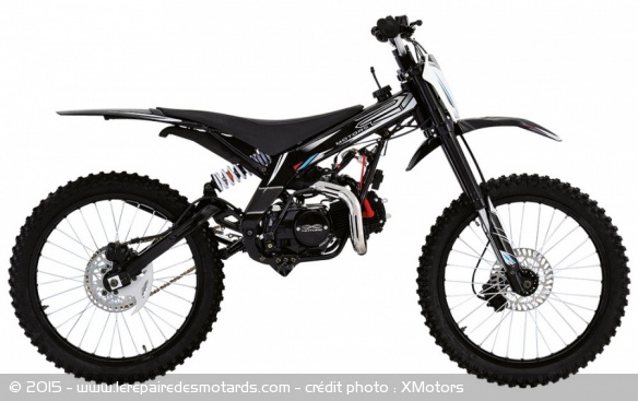 XMotors FX125X de profil
