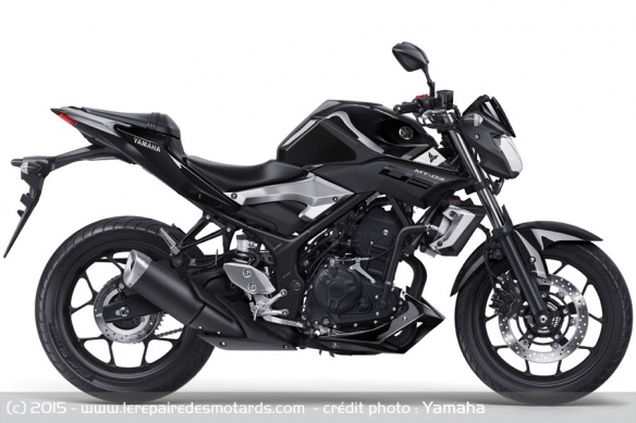 Roadster Yamaha MT-03 Midnight Black