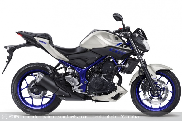 La MT-03 est déclinée de la R3