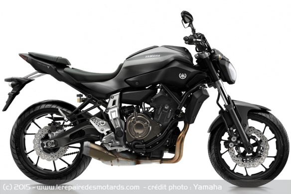 Yamaha MT-07 Matt Grey