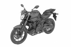 La Yamaha MT-25 est la version roadster de la R3.