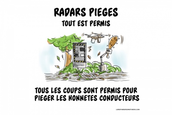 Radars pièges : tous les coups sont permis