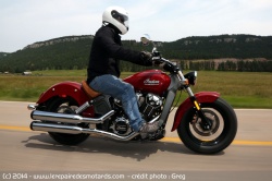 Soirée de lancement de l'Indian Scout