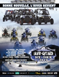 Ouverture du SSV Quad Ice Tour 