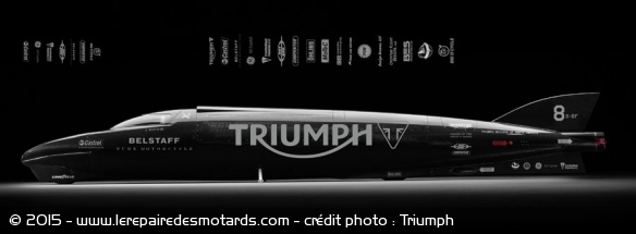 Le prototype Triumph Rocket Streamliner