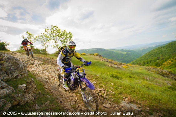 Les pilotes ont parcouru 220 km en cette 2ème journée de course - crédit photo : Julian Suau
