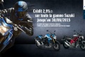 Promo Suzuki Financement apport