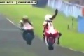 Violent crash Supersport