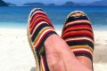 En t shirt espadrilles