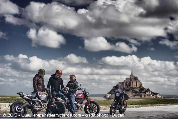 Le road-trip jusqu'à Biarritz a fait escale par le Mont Saint-Michel