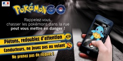 Déjà deux accidents causés par Pokémon Go en France