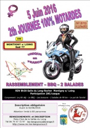 Balade 100% motardes en Ile de France