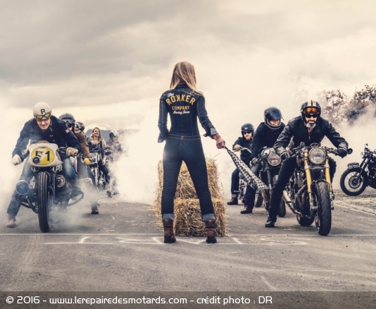 Combinaison en jean Rokker version femme