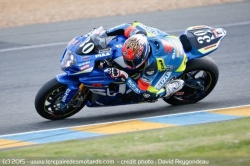 La Suzuki du SERT vainqueur des 24 H du Mans 2015.