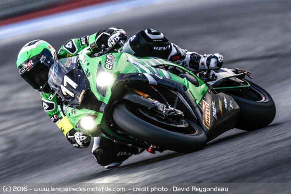 La ZX-10R du SRC Kawasaki au Castellet