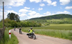 Coupes Moto Légende : le rallye touristique de Côte d'Or