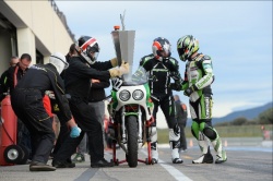 European Classic Series : arrêt ravitaillement