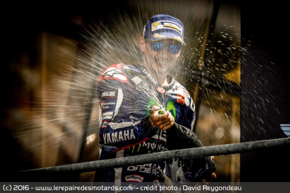 Jorge Lorenzo, grand vainqueur du Grand Prix de France