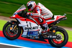MotoGP : Dovizioso en pole sur le mouillé