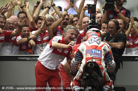 MotoGP : victoire de Dovizioso en Malaisie à Sepang