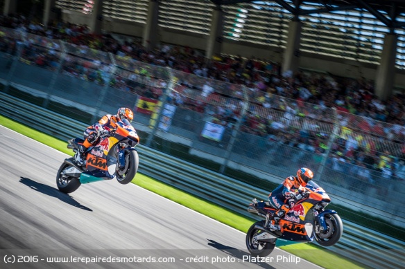 Kallio et Hofmann ont pu rouler sur le Red Bull Ring