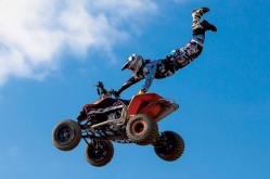 Les animations freestyle du Grand Prix de France moto