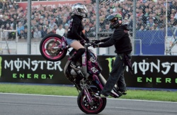 Les animations Stunt du Grand Prix de France moto