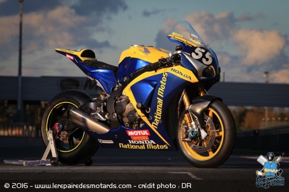 La dernière Honda CBR 1000 RR d'Endurance de National Motos