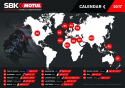 Calendrier provisoire du WorldSBK